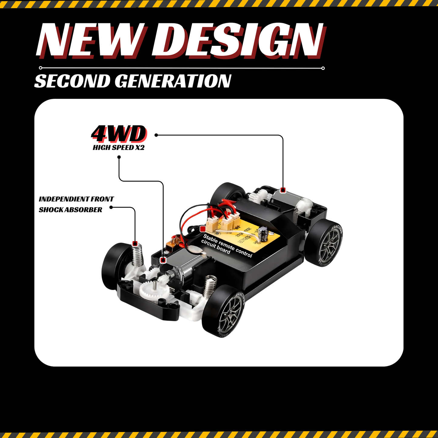 Midnight Drift – 1:24 4WD RC Drift Car