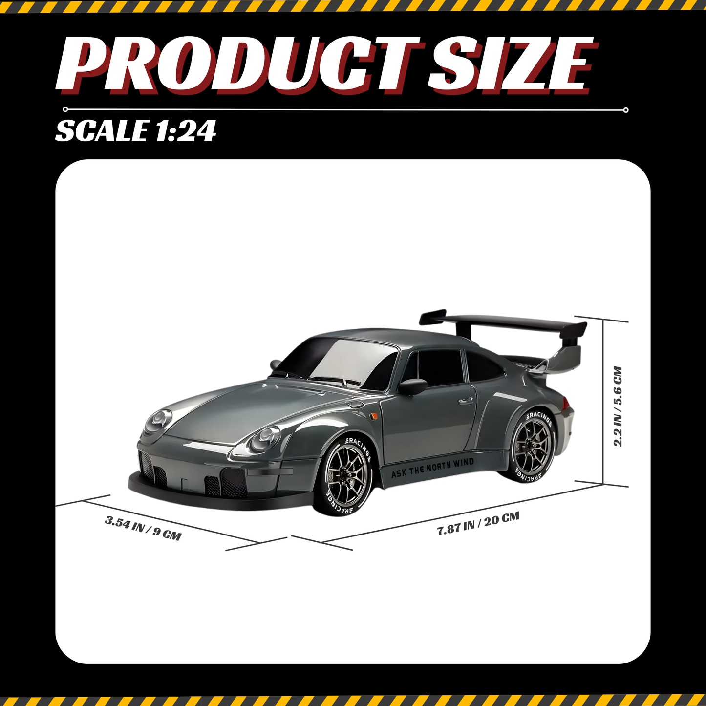 Midnight Drift – 1:24 4WD RC Drift Car