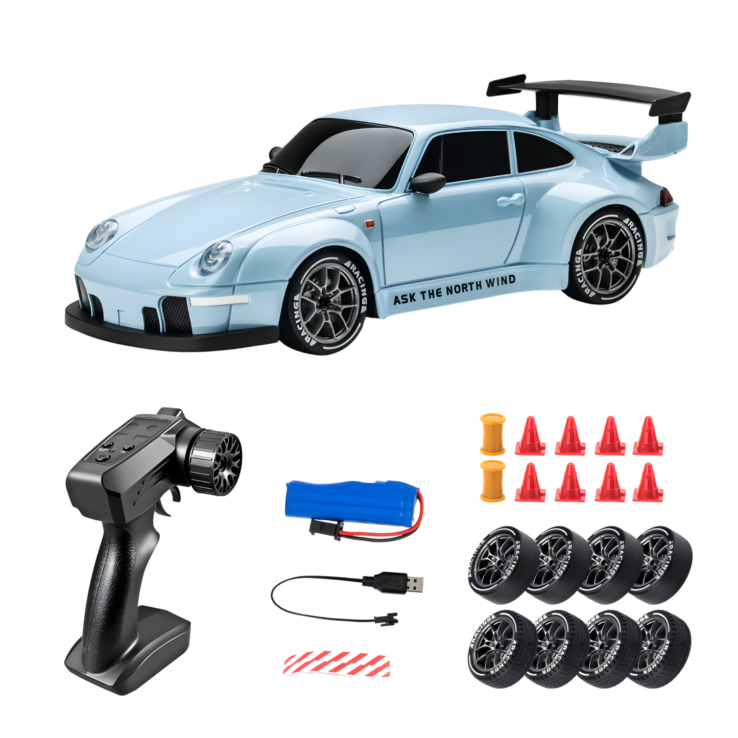 Midnight Drift – 1:24 4WD RC Drift Car