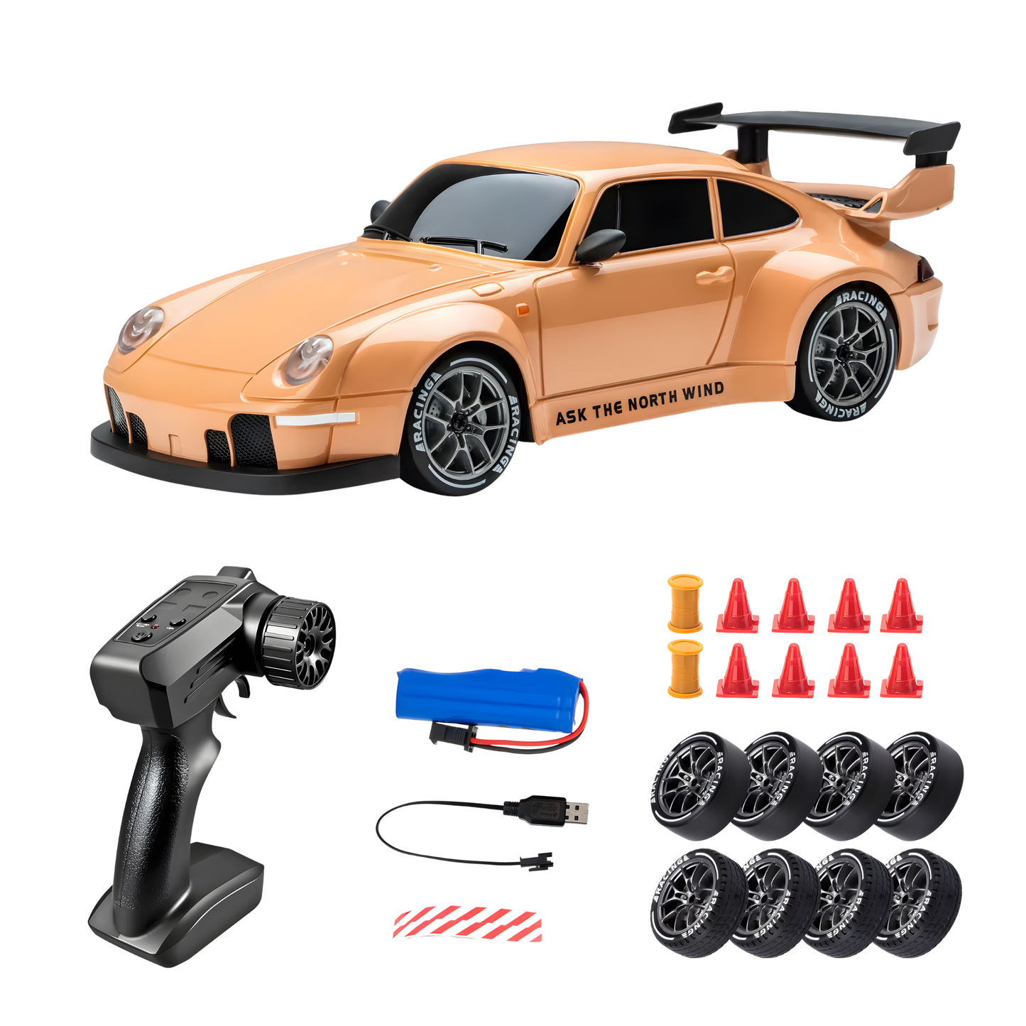 Midnight Drift – 1:24 4WD RC Drift Car